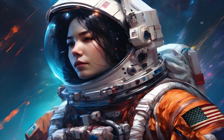 Woman -astronaut